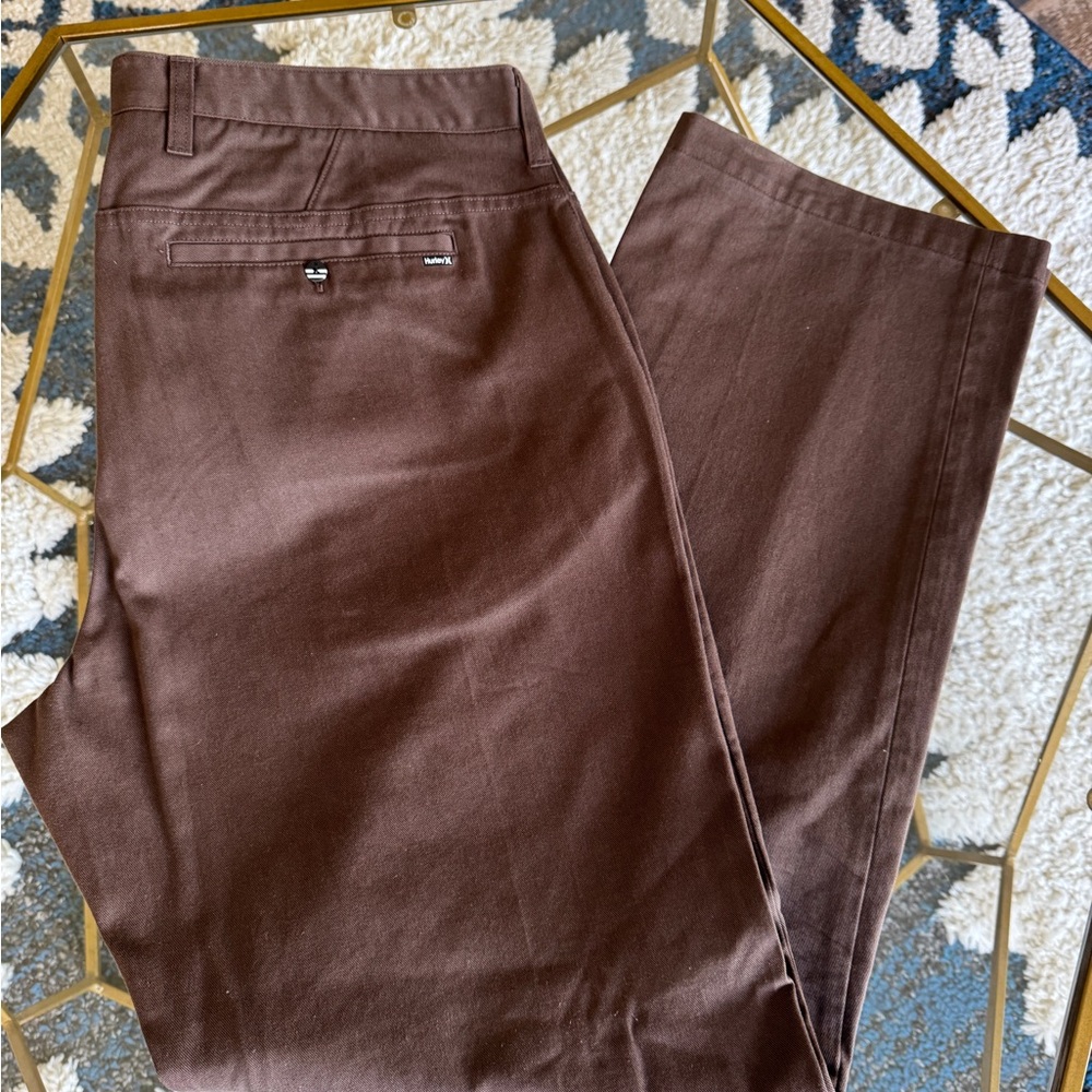 Hurley Men's Brown Pants Size 38x31